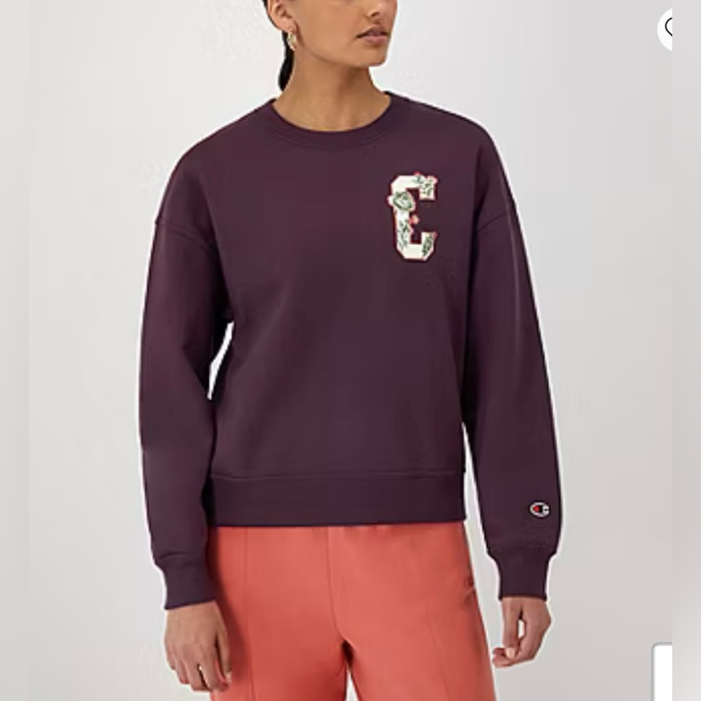 NWT, Champion Powerblend Crew Neck Long Sleeve Sweatshirt, Sz 2XL - Picture 1 of 14